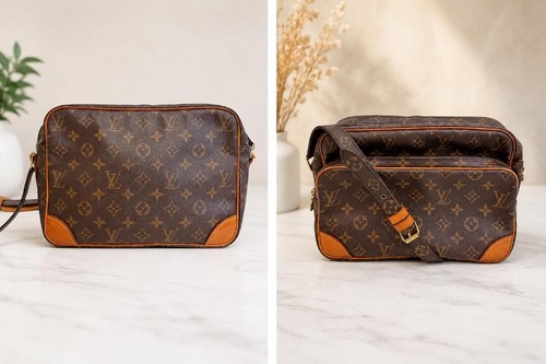 LOUIS VUITTON Nile Monogram Shoulder Bag