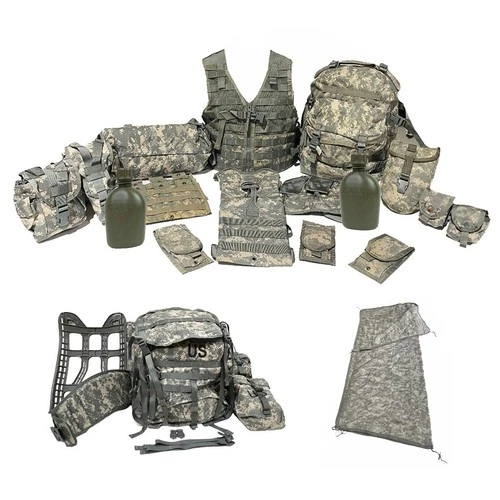 VETERANS SPECIAL! 18 pc Rifleman Kit ACU Comp Set PLUS Ruck Sack & Pocho Liner