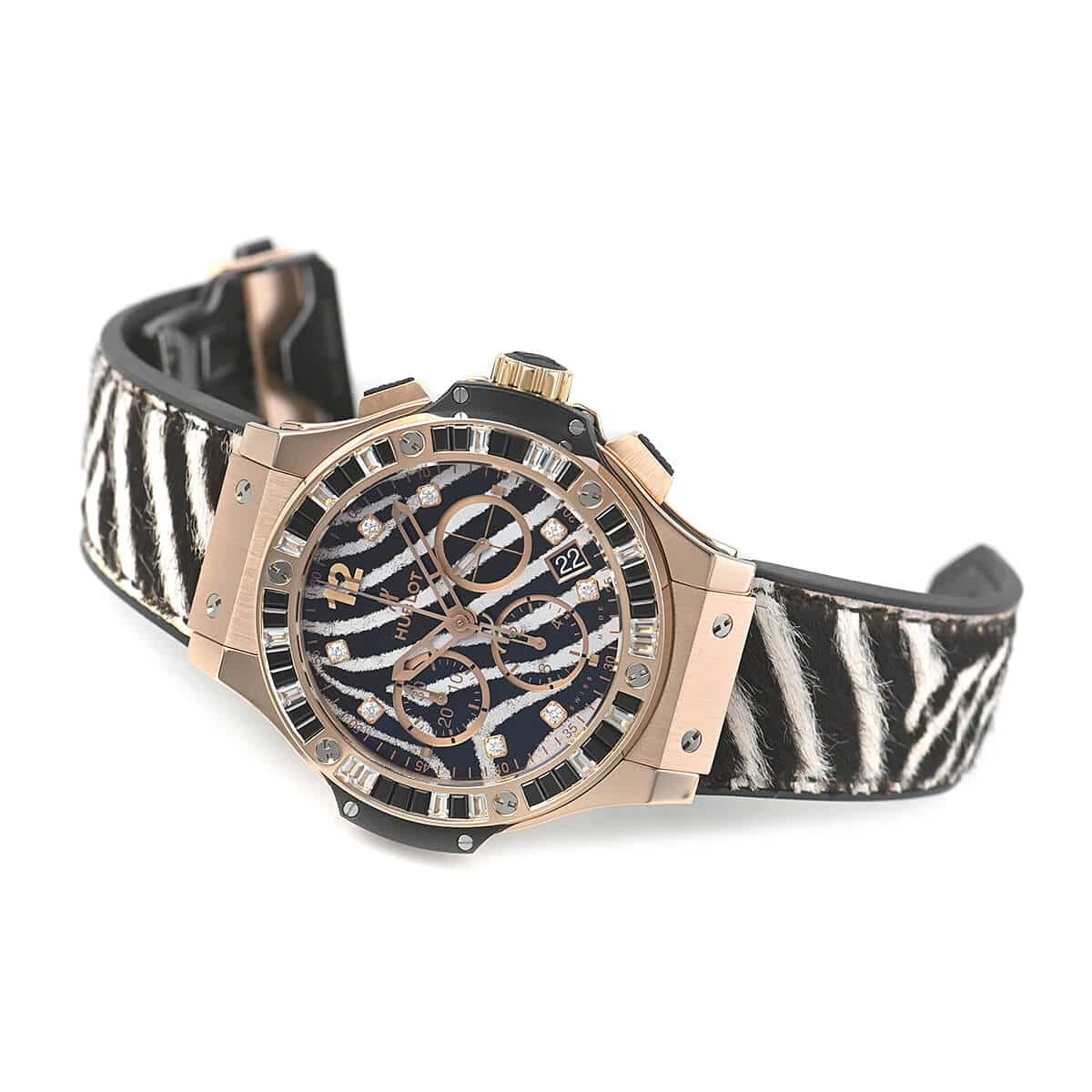BIGBANG クジ hublot big bang zebra gold 341.PX.7518.VR.1975 TO07494 | eBay