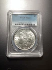 Beautiful MORGAN SILVER DOLLAR PCGS GRADED 1887 PCGS MS62