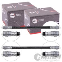 2X A.B.S. BremsschlÄUche Hinten Innen Passend FüR Opel Crossland