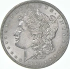 AU+ 1884 (P) Morgan Silver Dollar (1 coin) *0437