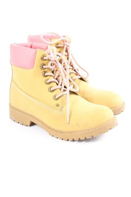 DESTROY Desert Boots Damen Boots Gr. DE 36 blassgelb-pink Casual-Look