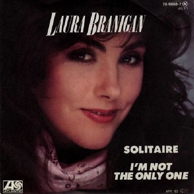 Laura Branigan - Solitaire / I'm Not The Only One 7'' Single Vinyl Electron 62754