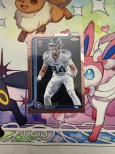Gunnar Helm Topps Chrome 2025 Football Parallel