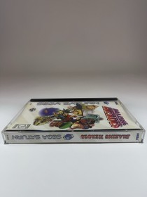 Blazing Heroes CIB W/ Registration Card (Sega Saturn, 1996)