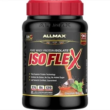 ALLMAX Nutrition - ISOFLEX Whey Protein Powder Whey Protein Isolate 27g Prote...