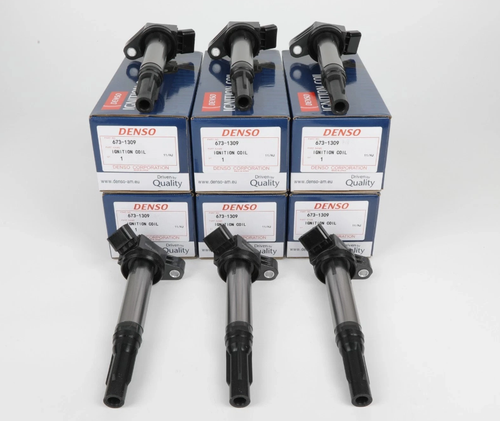6X Bobine d'allumage Denso 673-1309 pour moteurs Toyota/Lexus V6/8 90919-02255 NEUF - Photo 1/5