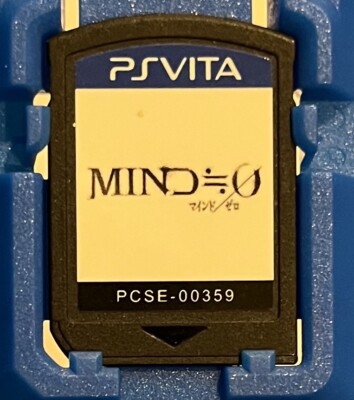 Sony PlayStation Vita PS Vita Mind Zero Cartridge Only Tested