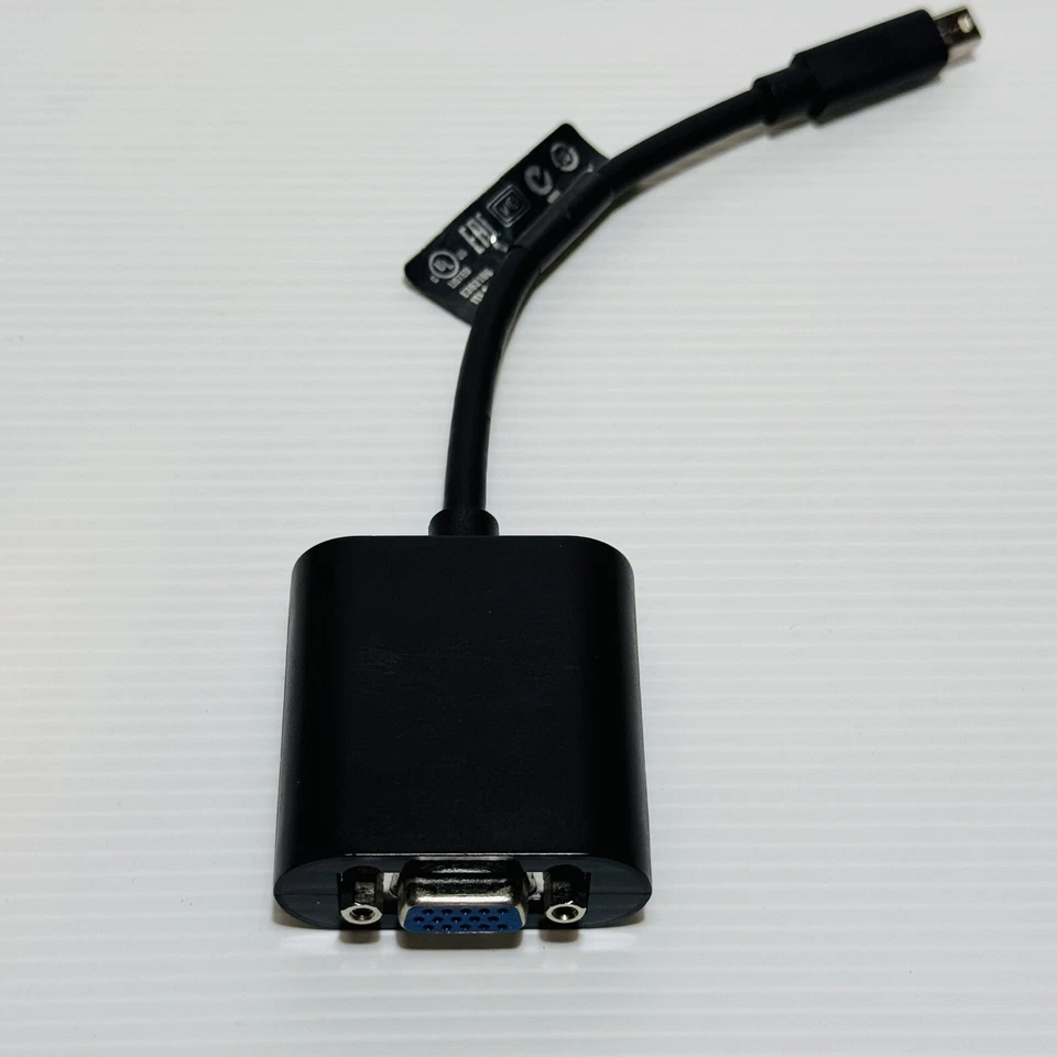 Dell PNKVT Mini Display Port to VGA Video Dongle Adapter DAYBNBC084 - Image 2 of 4