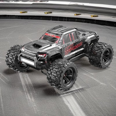 MJX Hyper Go 10208 V2 LiPo RC Truck Car 1/10 Brushless 45 & 75KPHpu