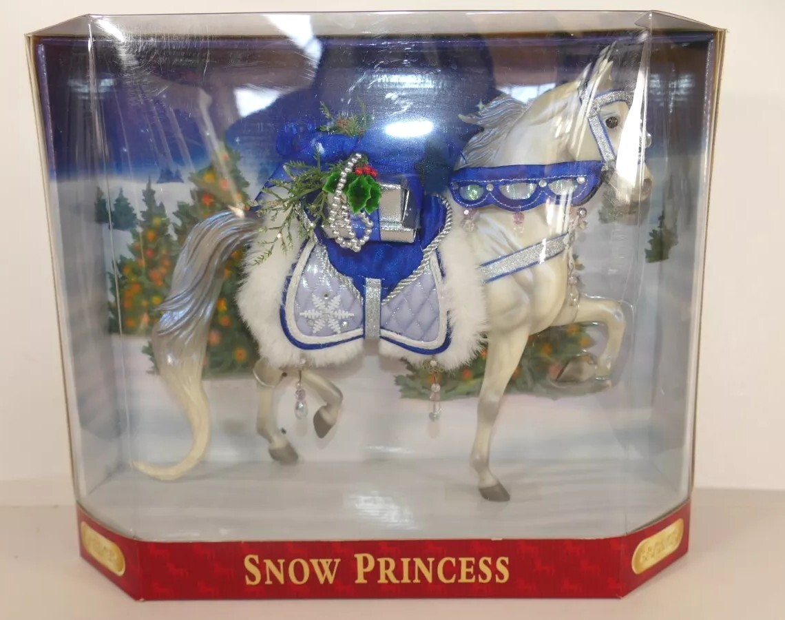 その他 H. BREYER 2006  PRINCESS Holiday Horse 2006 - Snow Princess | BreyerHorseRef