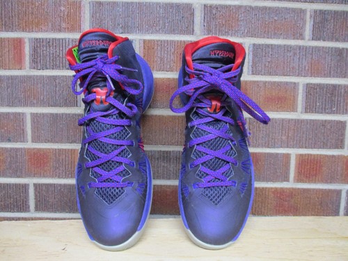 Nike Men Hyper Dunk Purple Dynasty Raptors 599537-500 Basketball Shoes 10.5 - Picture 4 of 17