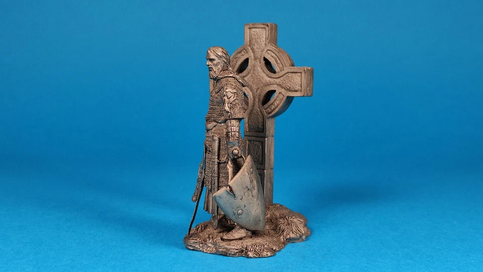 TIN soldiers 54 mm of Robert I the Bruce king of Scotland, 1306-1329. Scale 1:32 - Image 3 of 4