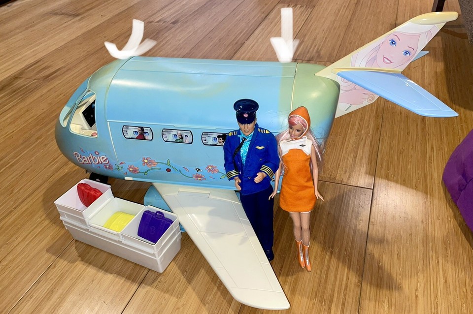 Barbie Airplane - Used, As Is - Auctioneering