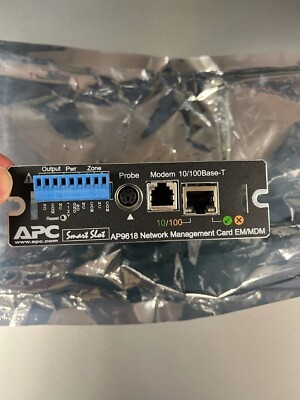 APC UPS Network Management Card AP9618