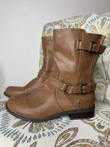 guess mid calf boots