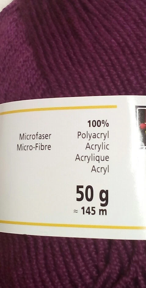 Schachenmayr Nomotta MICRO 158 yds / 145m / 50g Acryl - Bild 3 von 4