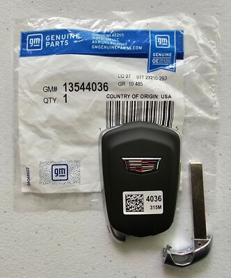 Purchase OEM CADILLAC SMART KEY KEYLESS REMOTE FOB TRANSMITTER /MEMORY #1 In Alhambra - Foto 2