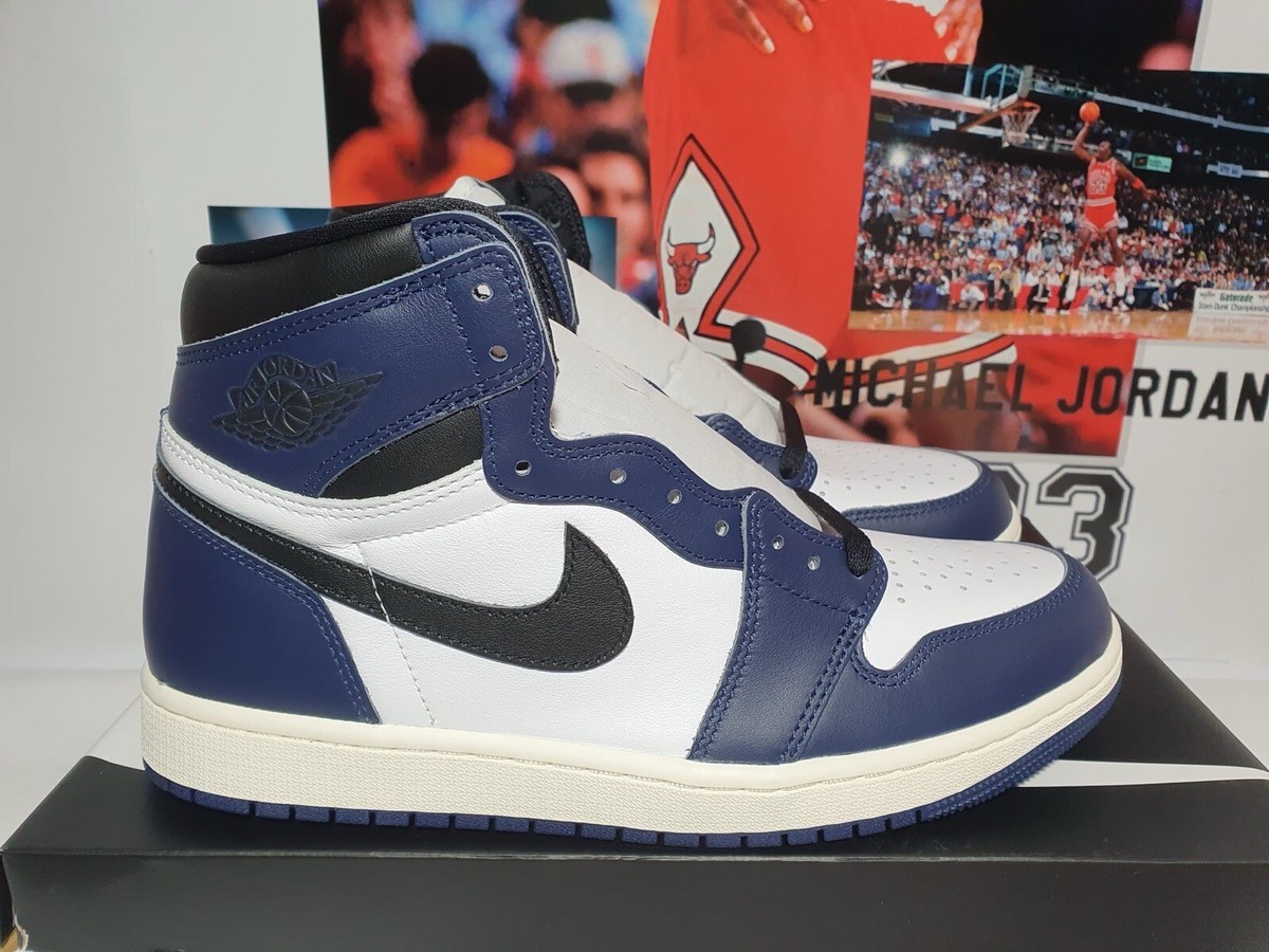 Nike AIR JORDAN 1 RETRO HIGH OG Midnight Navy Men's UK 8.5