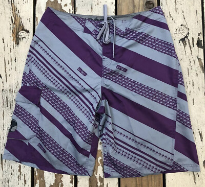 Arbor Skateboards Venezien Herren Gestreift Surfen Boardshorts Badehose 32