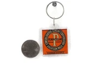 Repurposed Vtg Matchbook Cover Consolidated Cement Corp. Jackson Mich Keychain 