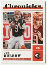 2022 Panini Chronicles Joe Burrow Cincinnati Bengals 5