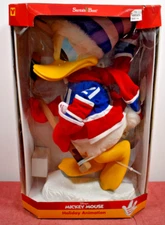 Santa's Best Disney Mickey Mouse Holiday Animation Donald Duck Hockey New In Box