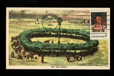 US FDC #1364 Unknown Post Card NIM 1968 DC Chief Joseph Indian Native American