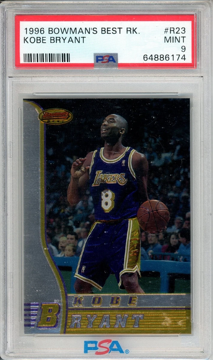 Bowman Kobe Bryant Basketball 1996-97 Season Sports Trading Cards
