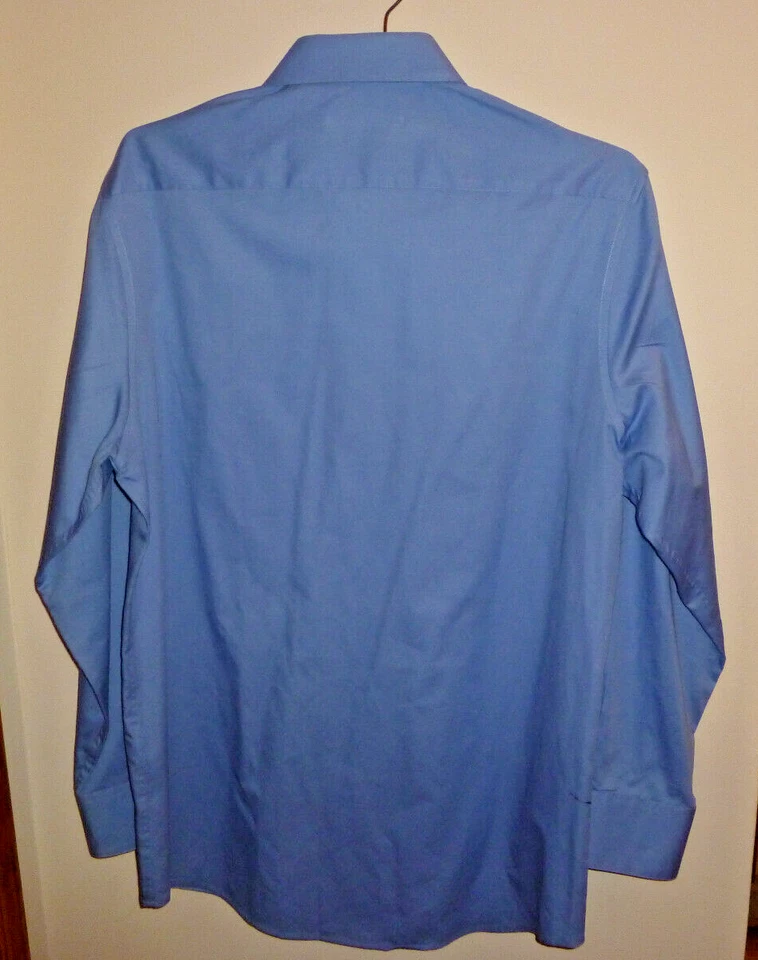 Camisa azul Marc New York para hombre (15-15,5) calce ajustado calidad/estilo superior Foto 2 de 4