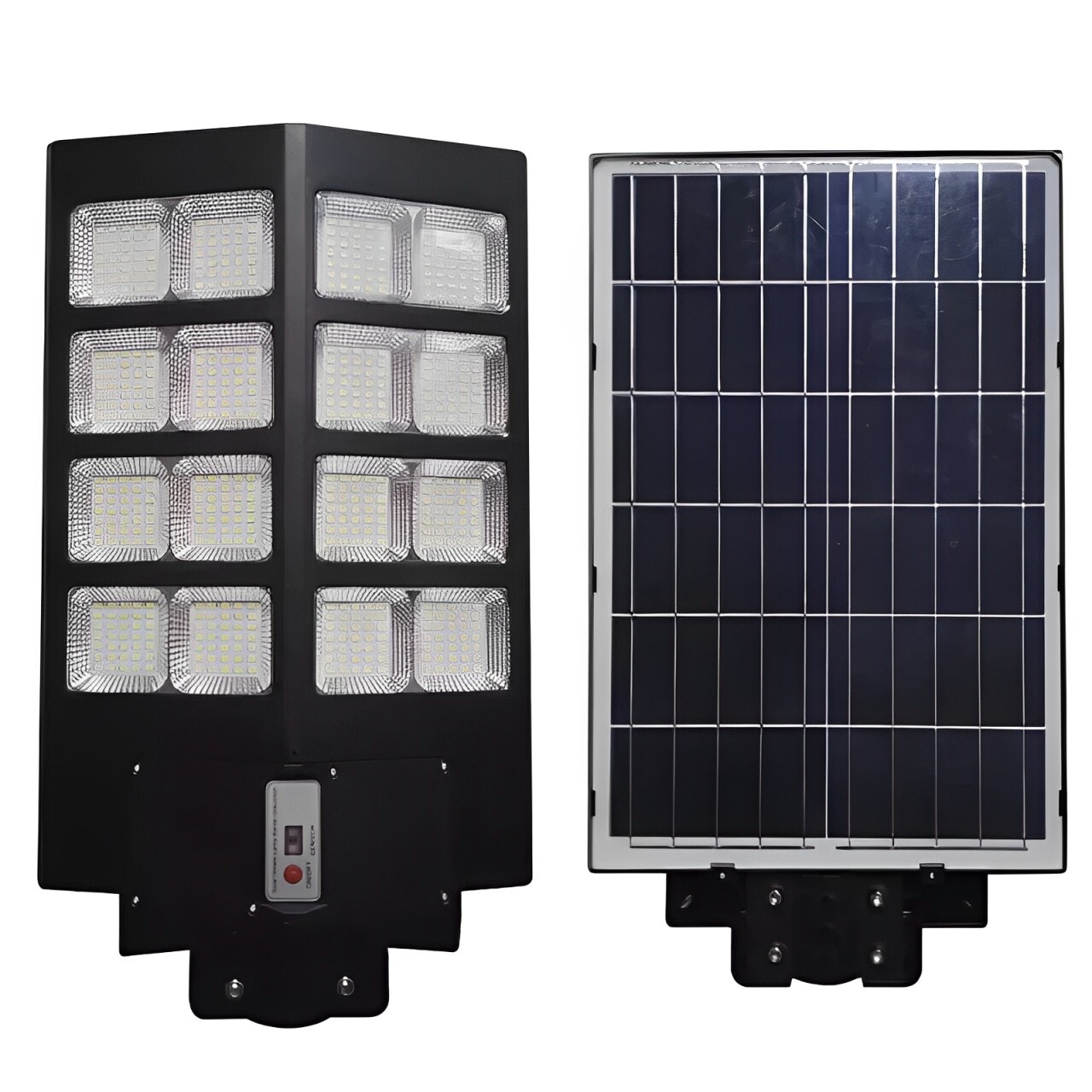 Lampione LED Solare in Offerta - Faro Esterno con Pannello e Sensore