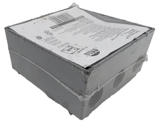 Bell Hubbell 5340-0 2-Gang Weatherproof Outlet Box Gray Seven 1/2" Outlets NEW