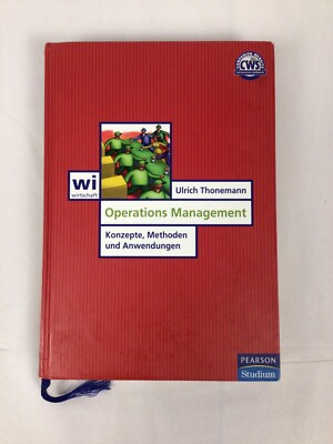 Buch - Ulrich Thonemann  Operations Management - WI Wirtschaft Pearson Studium
