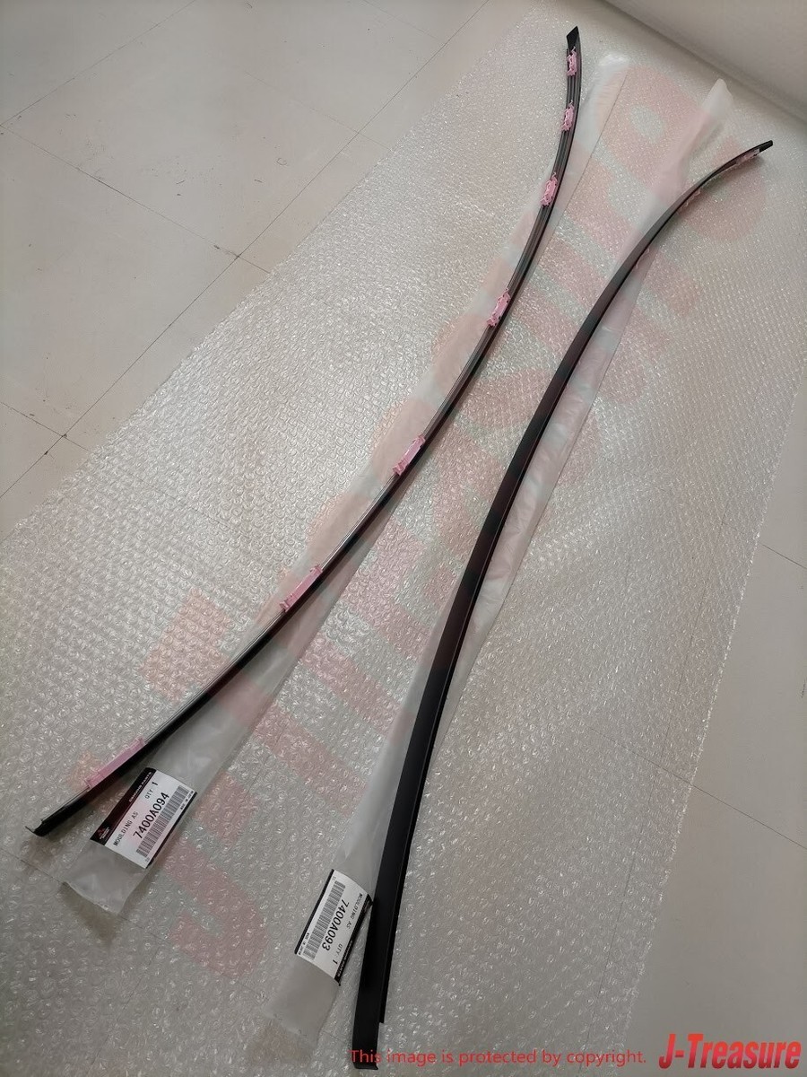 LAVA ラウンドキャセロール　マジョリカグレイ　18 MITSUBISHI LANCER EVOLUTION X 10 CZ4A Genuine Roof Drip Moulding