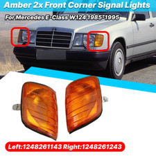 2x Vorne Eckleuchte Standlicht Blinker für Mercedes-Benz E-Klasse W124 1985-1995