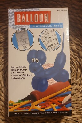 MERCHSOURCE, LLC  BALLOON ANIMAL KIT FOR AGES 8+ - NEW IN SEALED BOX