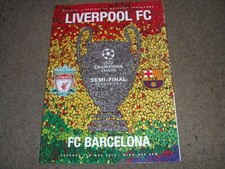 RARE LIVERPOOL V BARCELONA UEFA CHAMPIONS LEAGUE S/FINAL PROGRAMME MAY 2019 MINT
