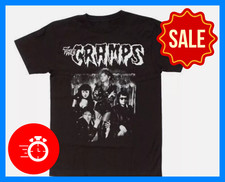 The Cramps Band T-Shirt Black Unisex All Size