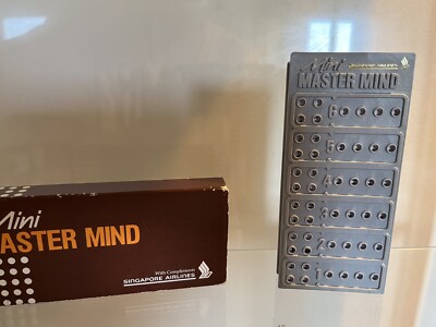 Mini Mastermind Singapore Airlines Game