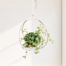 Hanging Planter for Indoor Plants - Outdoor Plant Hanger, Mid Century Boho