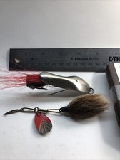 PFLUEGER Chum #4 PFLUEGER Fluted Bait #2 Bull Dog Made In The USA/2-each Lures