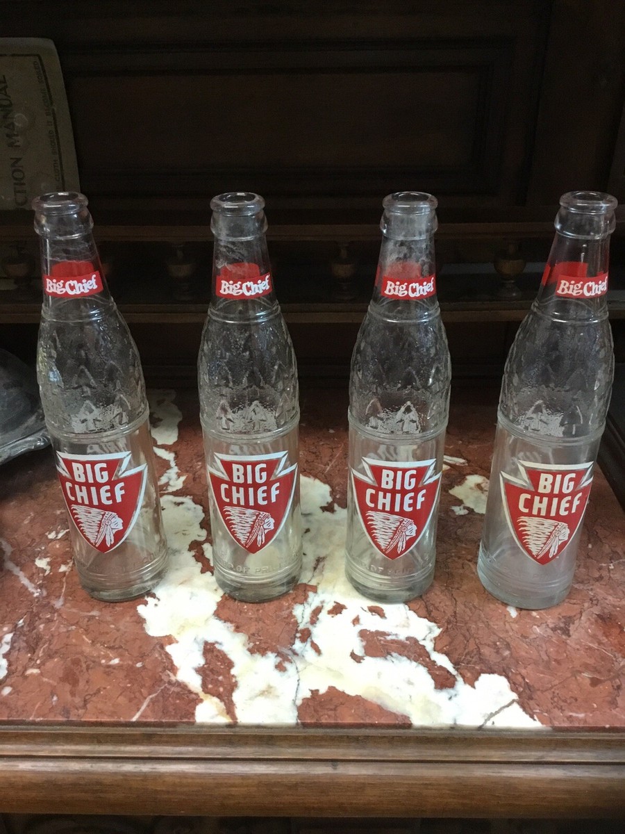 レトロ瓶 Vintage 1950s Big Chief Arrowhead Soda Bottle's Price Utah