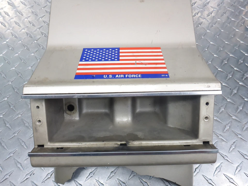 88 Kawasaki Voyager XII ZG1200B ZG 1200 Rear Fender Tag Mount Cover AMERICA! - Image 3 of 4