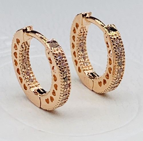 Heart Hoop Earrings 286317C01 | eBay