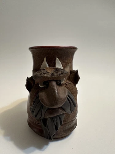 funny face mugs pottery
