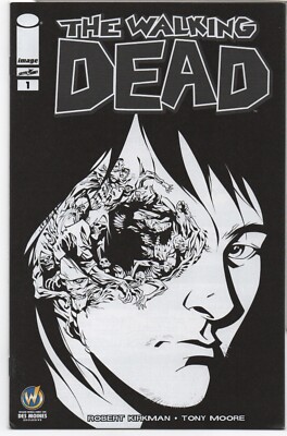 WALKING DEAD #1   WIZARD WORLD   DES MOINES COMIC CON EXCLUSIVE   SKETCH
