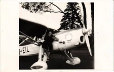 PC AVIATION PILOT AVIATOR REAL PHOTO POSTCARD (a55022)