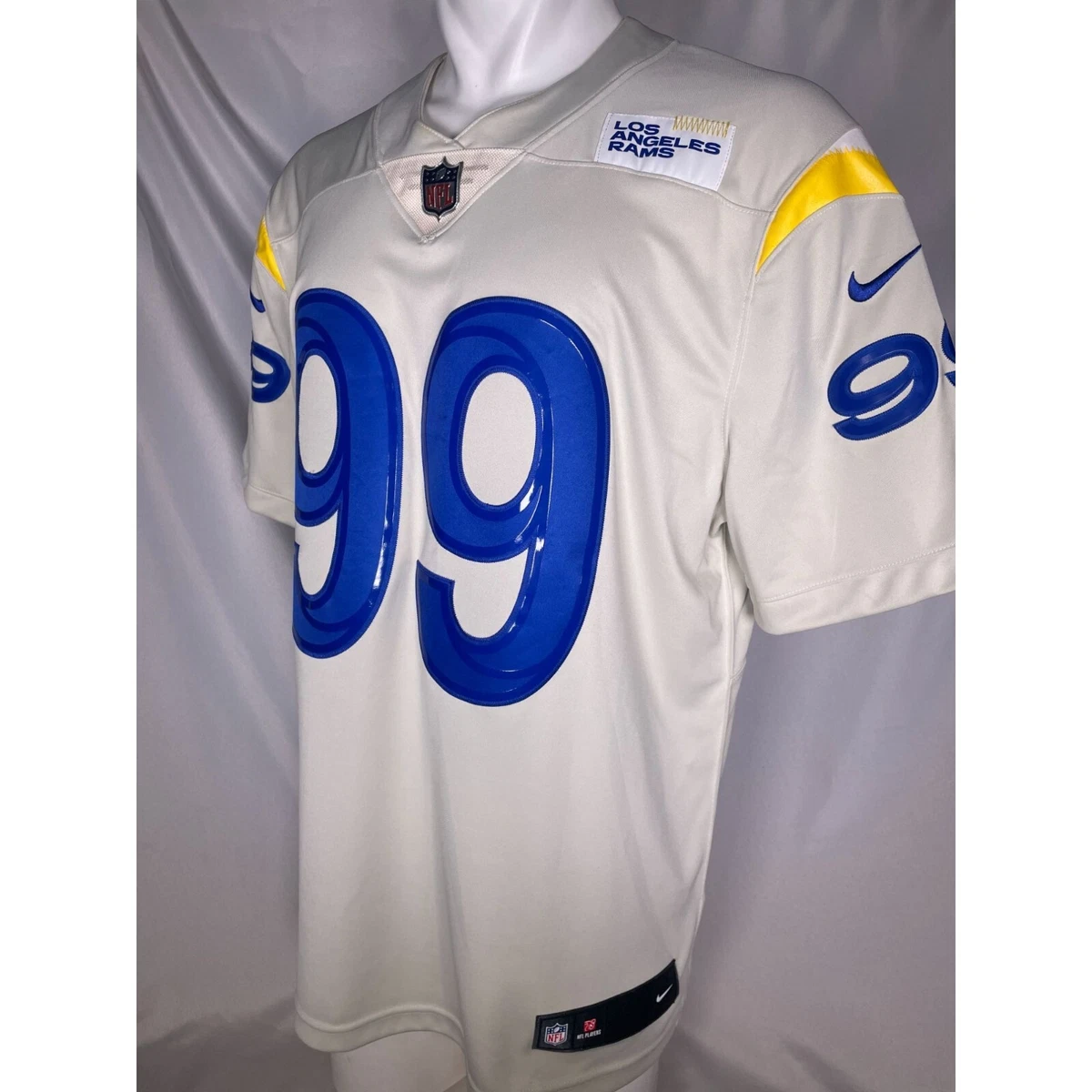 aaron donald jersey white