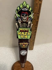 LOST COAST MOSAIC SINGLE HOP PIRATE WITH PISTOLS beer tap handle. CALIFORNIA